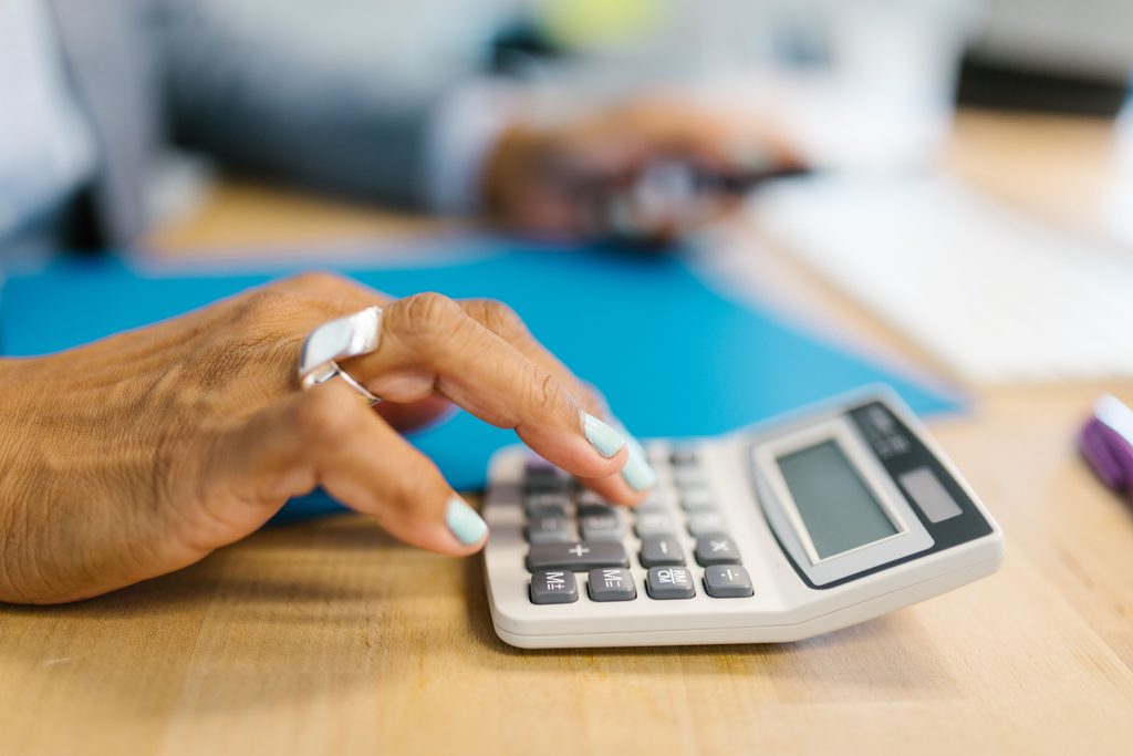 Comparing two values to calculate percentage difference